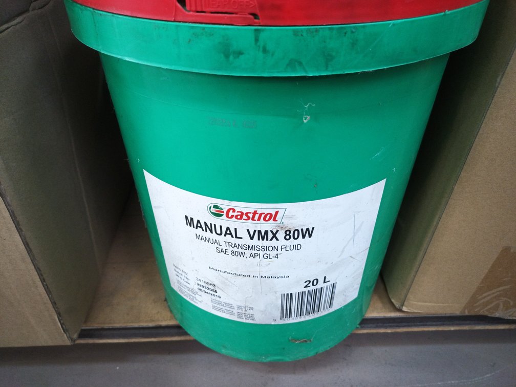 Castrol Manual VMX 80W 20L