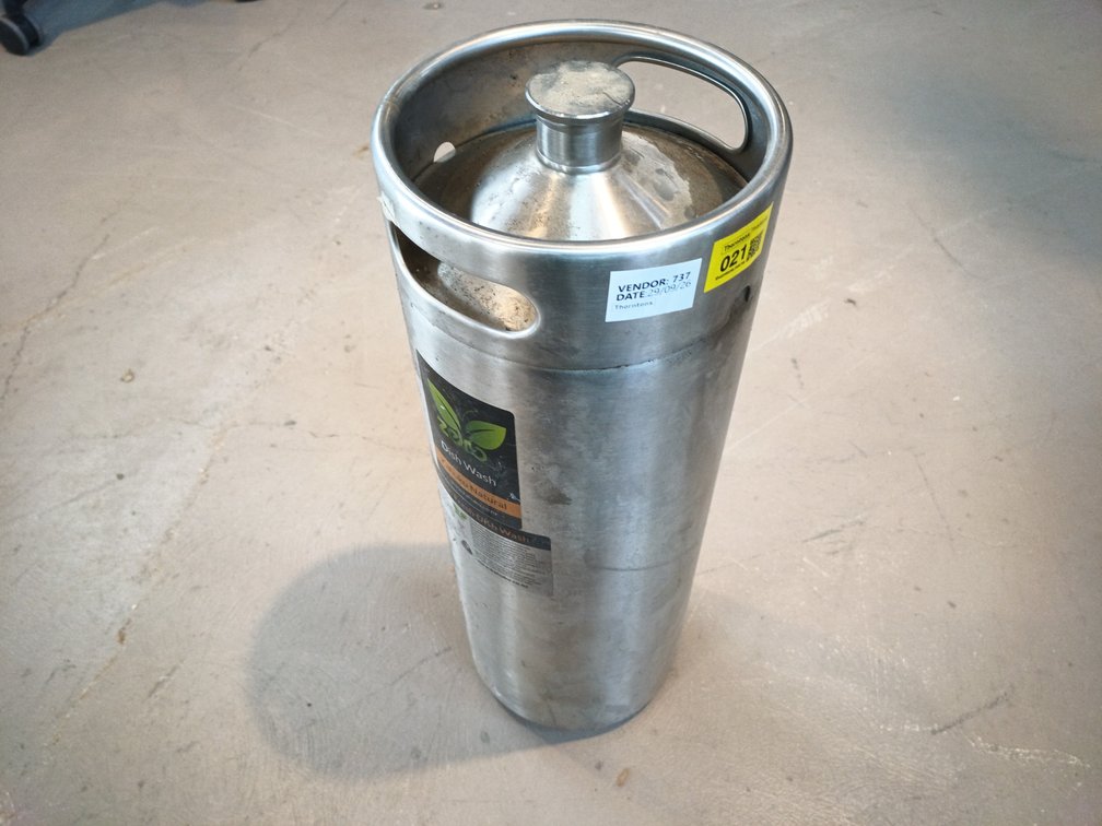 Kahuku Natural Stainless Steel Keg