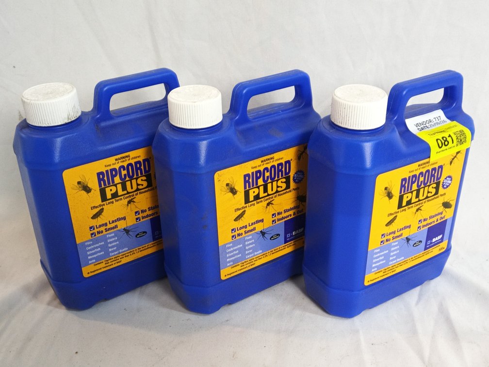 BASF Ripcord Plus 500ml x 3