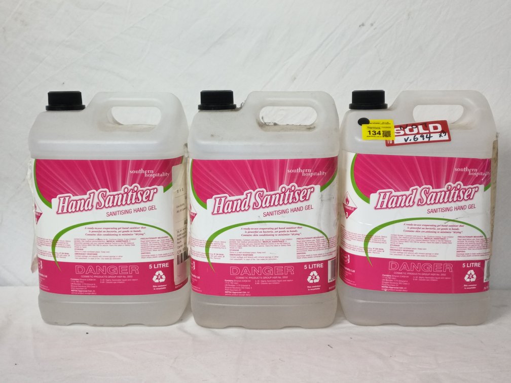 Southern Hospitality Hand Sanitiser x 3