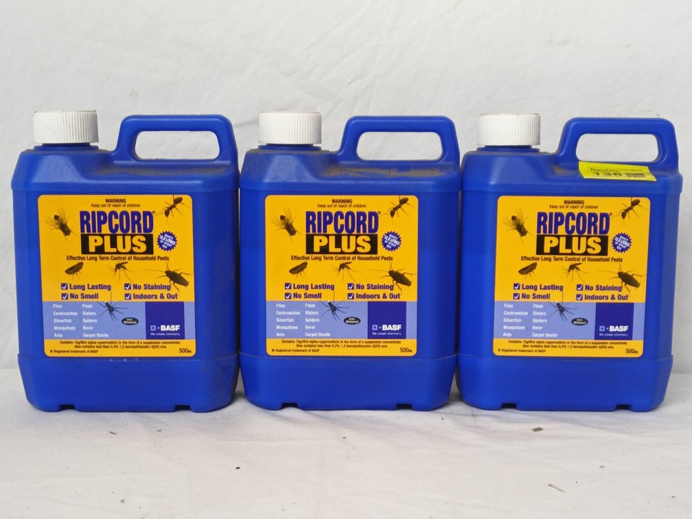 BASF Ripcord Plus 500mL x 3