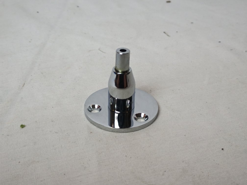Chrome Brass Mounting Flanges x 20