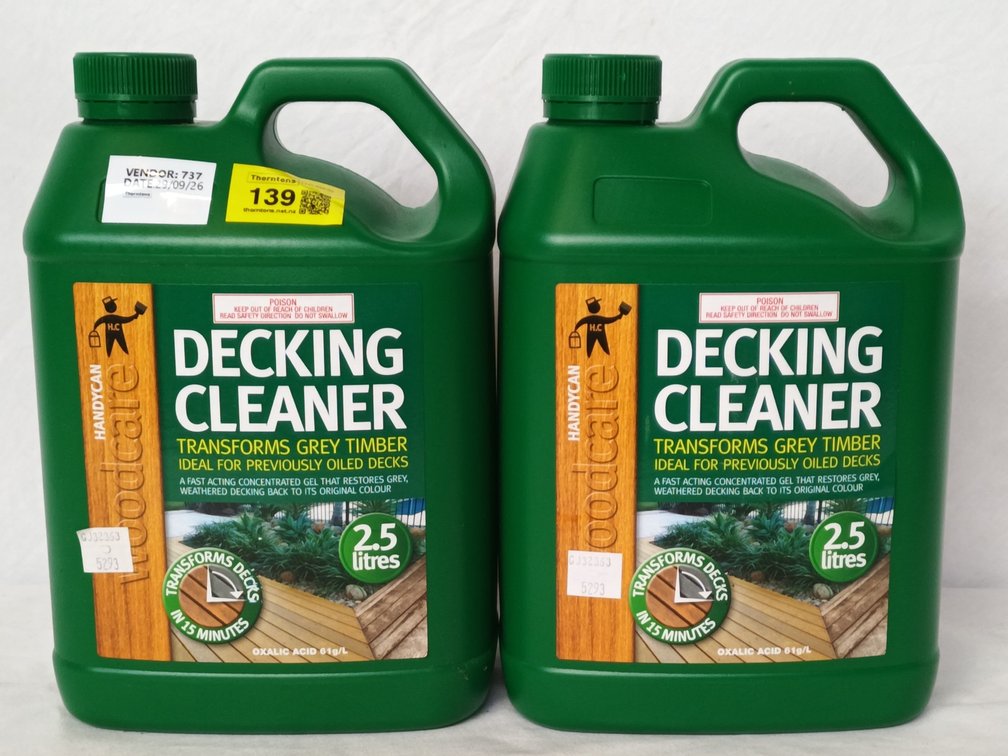 Handycan Decking Cleaner x 2