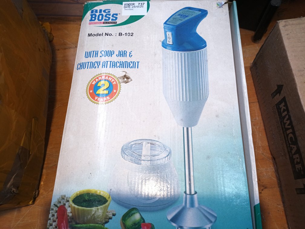 Big Boss Portable Blender B-102