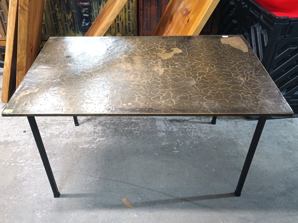 Patterned Top Rectangular Table