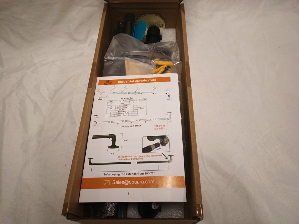 DHL DWQ Curtain Rods