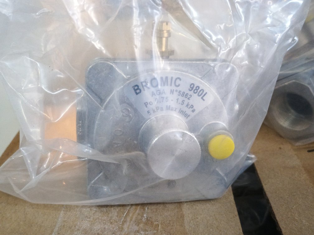 Bromic 980L Gas Regulators