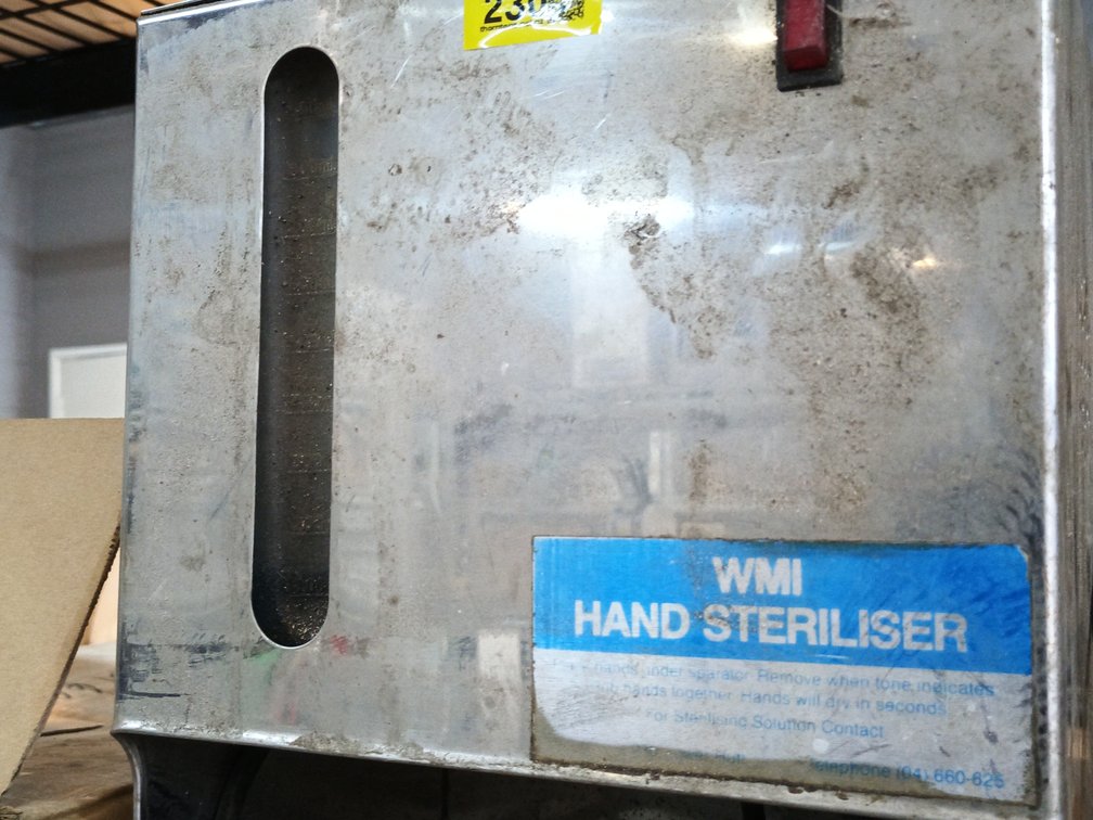 WMI Stainless Steel Hand Steriliser