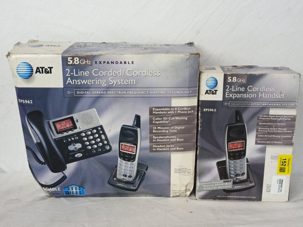 AT&T 2-Line Phone System x 2