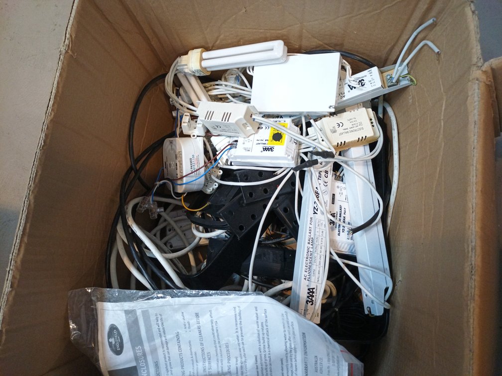 Box of Electronic Ballasts