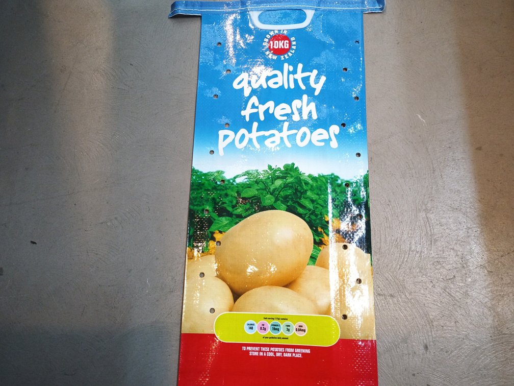 Printed 10kg Potato Sacks