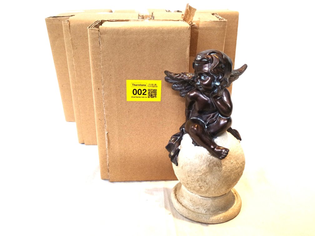 Seated Cherub Figurines x 6