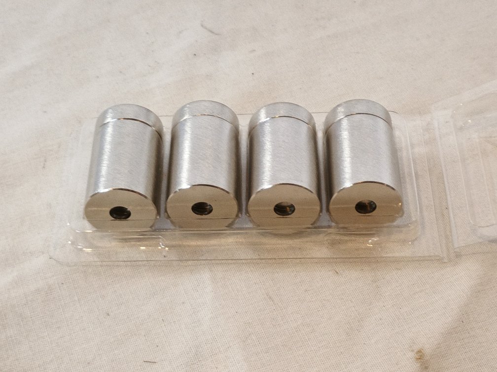 Metal Sign Standoffs x 44