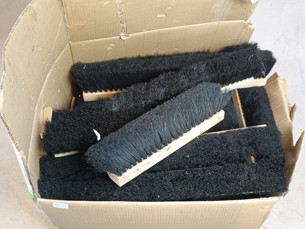 Wooden Push Broom Heads