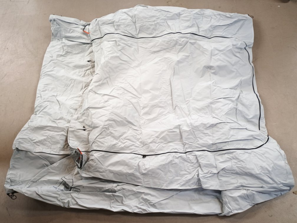 Zippered Fabric Storage Duffel Bag