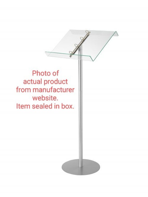 Deflect-o Lectern with Ringbinder