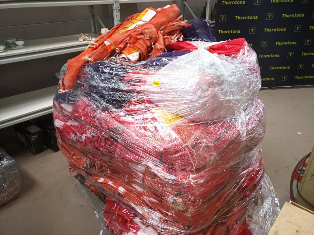 Pallet of Onion Sacks