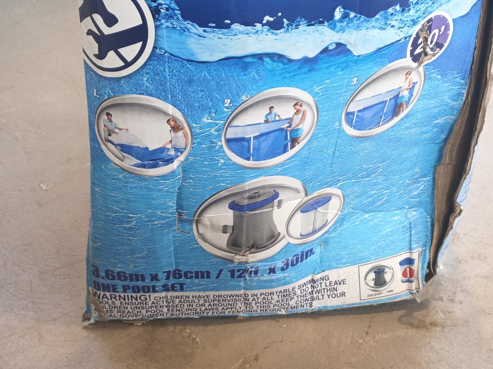 Above Ground Pool and Float
