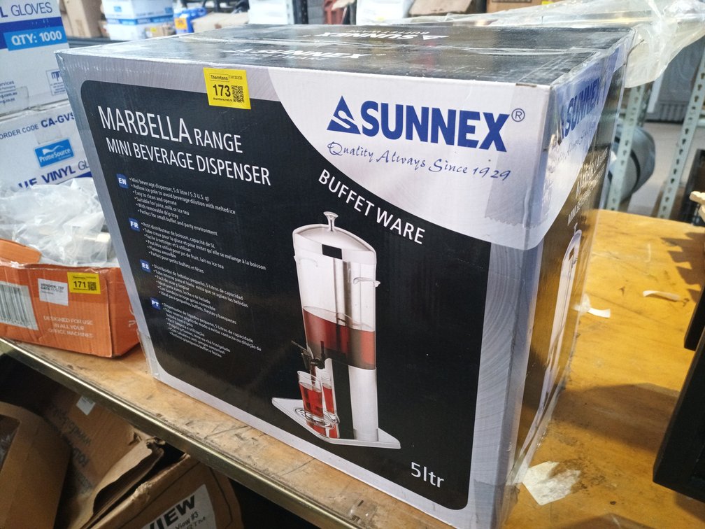 Sunnex Marbella 5L Beverage Dispenser
