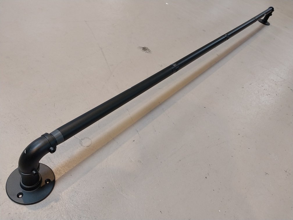 Industrial Curtain Rods x 2