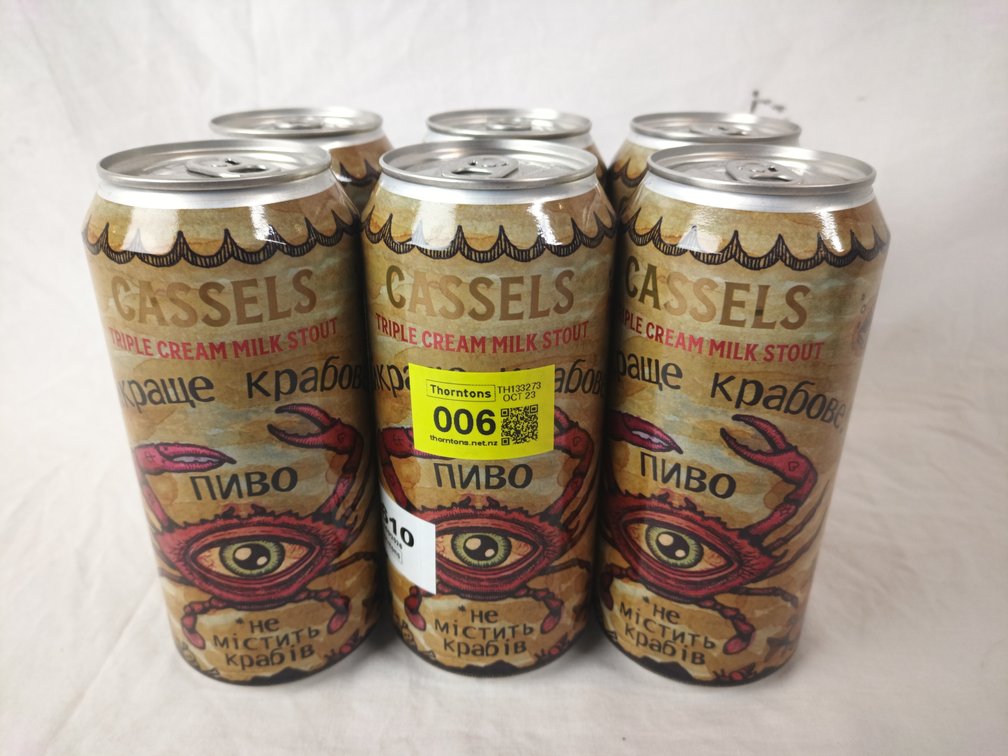 Cassels Triple Cream Stout x 6