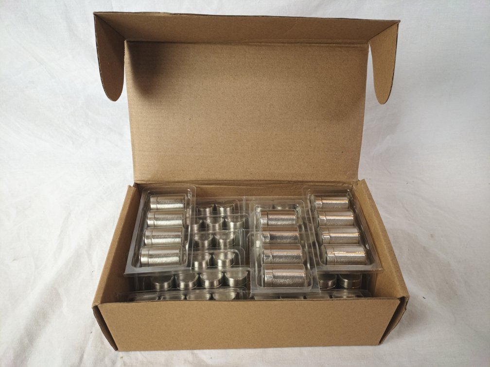 Satin Chrome Brass Standoffs x 60