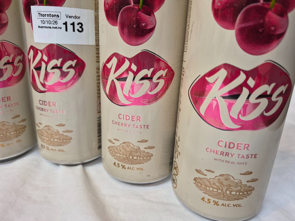 Kiss Cherry Cider x 8