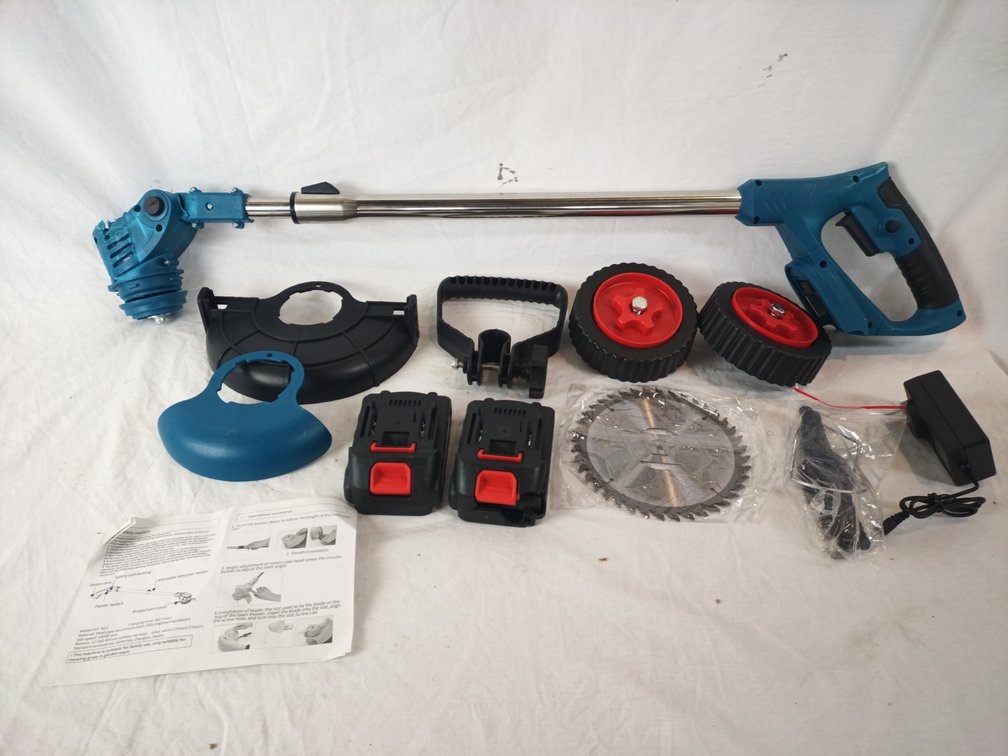 Cordless Grass Trimmer Kit