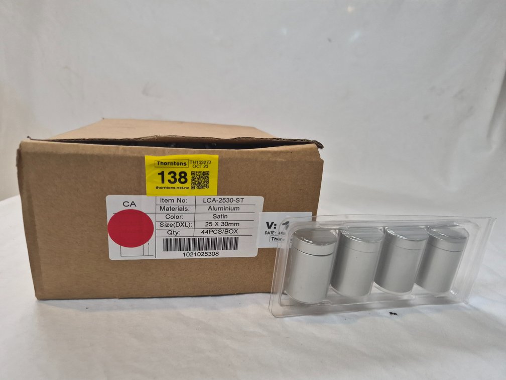 Aluminium Sign Standoffs x 10