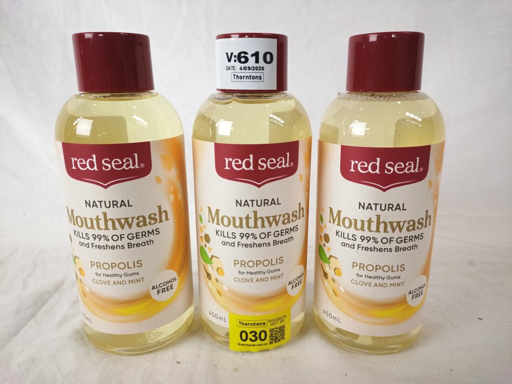 Red Seal Propolis Mouthwash x 3