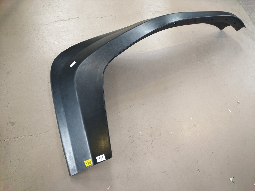 Black Plastic Fender Flare Trim