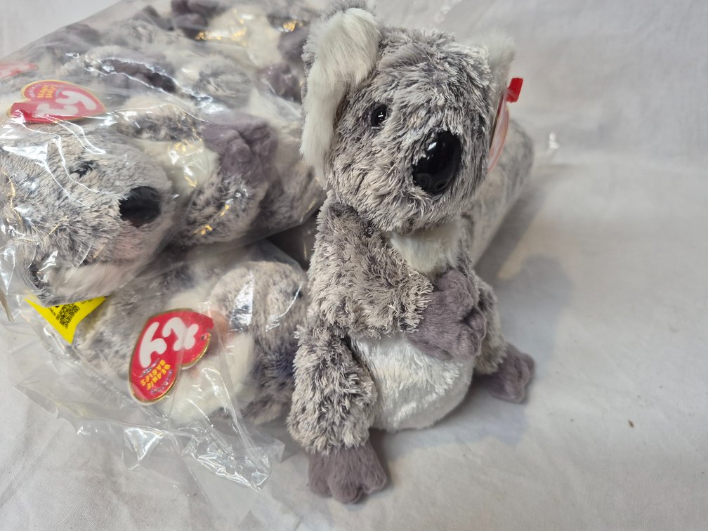 Ty Beanie Babies Koala Plush x 12