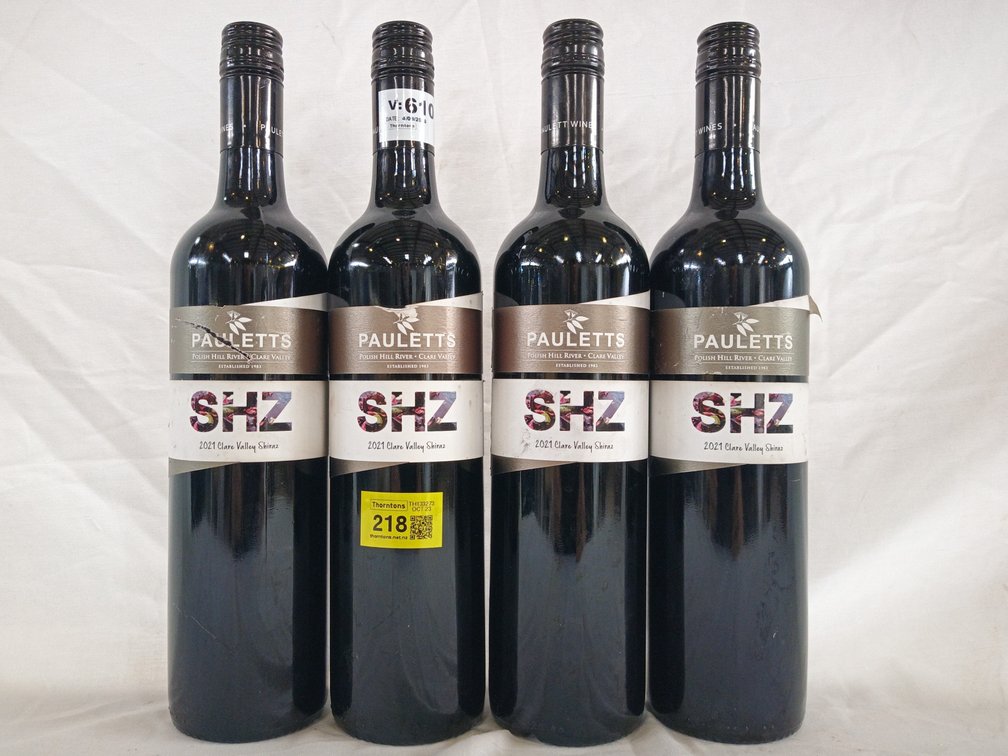 Pauletts 2021 Shiraz x 4