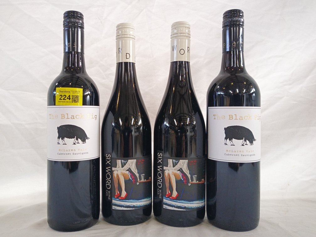 Assorted Red Wine x 4
