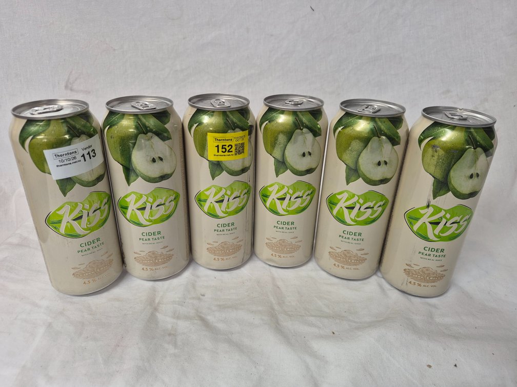 Kiss Pear Cider x 6