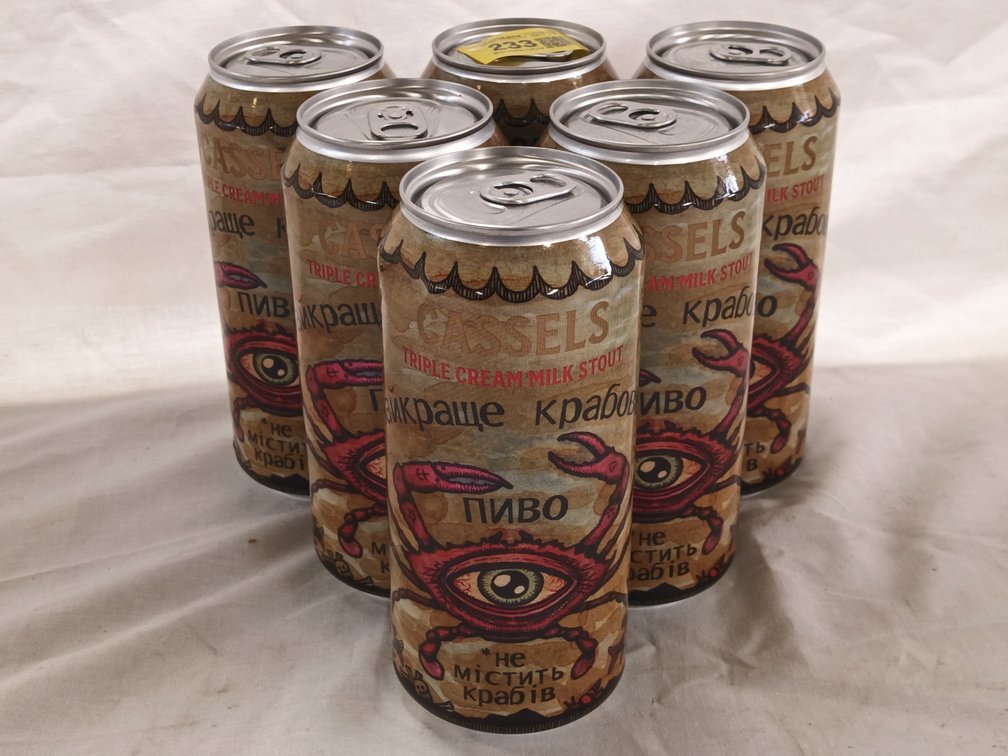 Cassels Milk Stout x 6