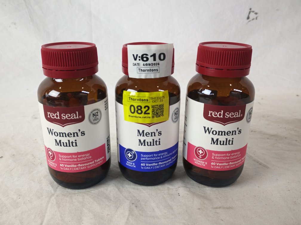 Red Seal Multivitamins x 3