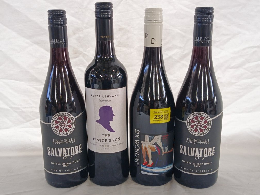 Australian Red Wine x 4