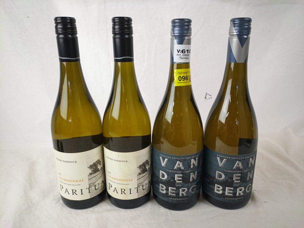 Chardonnay Wine x 4