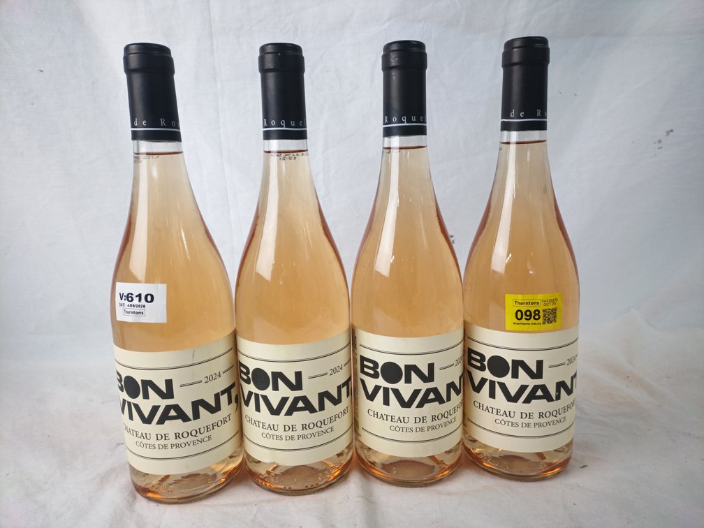 Château de Roquefort Rosé x 4