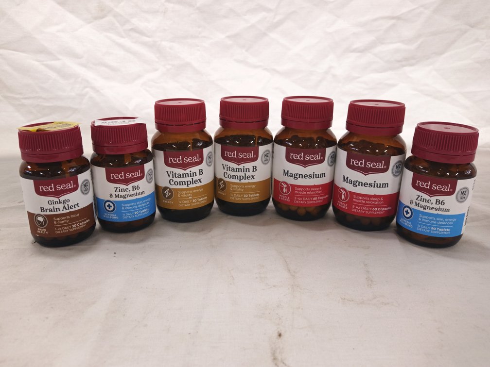 Red Seal Supplements x 7