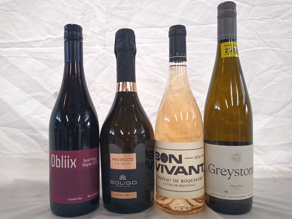 Wine Bottles x 4