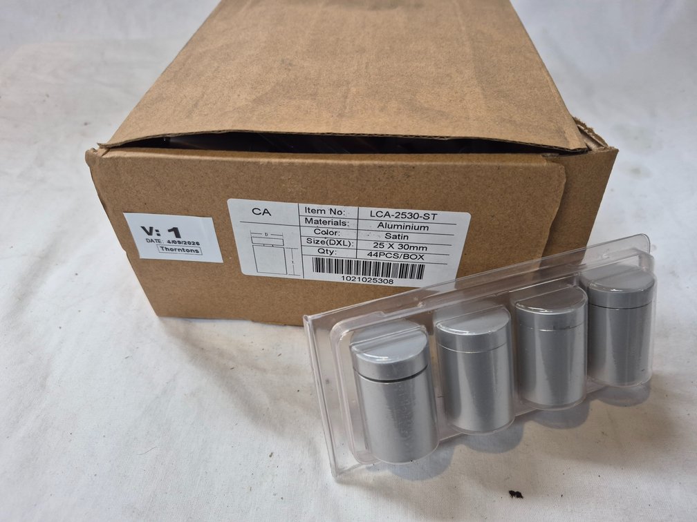 Satin Aluminium Standoffs x 11