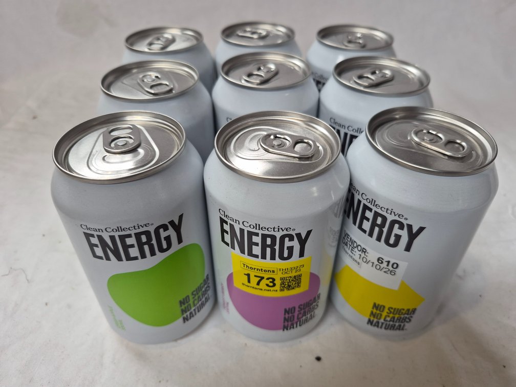 Clean Collective Energy Drinks x 9