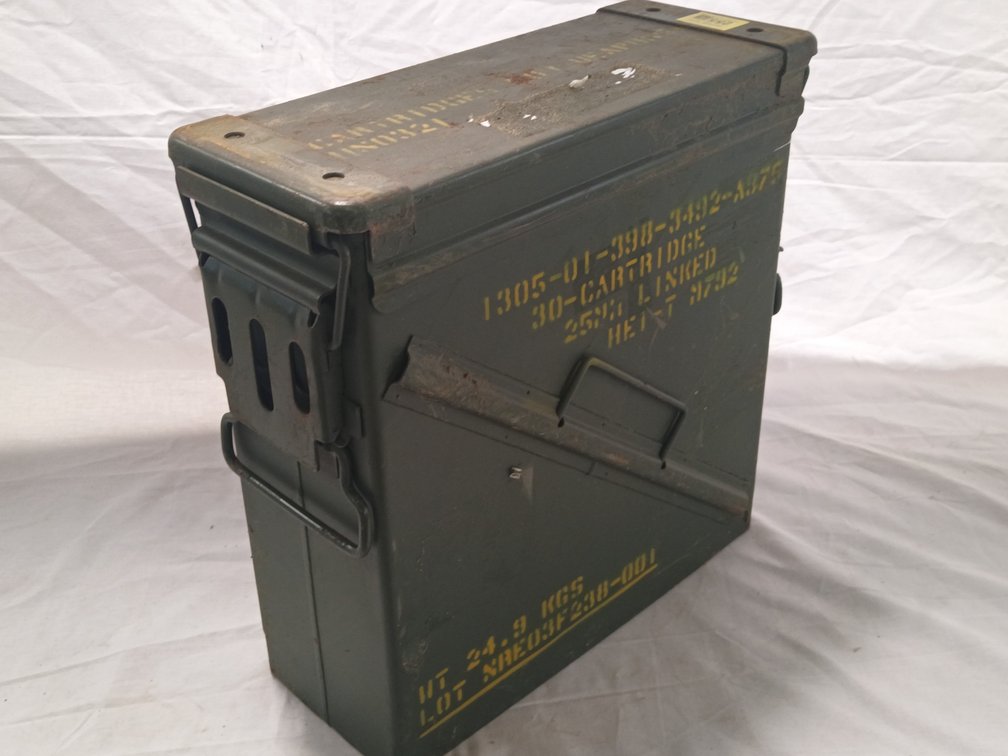 Military Metal Ammunition Can
