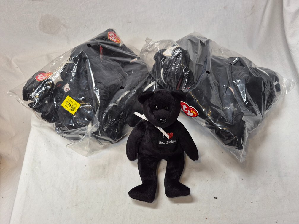 Ty New Zealand Beanie Babies x 12
