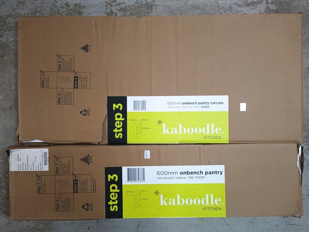 Kaboodle Onbench Pantry Units