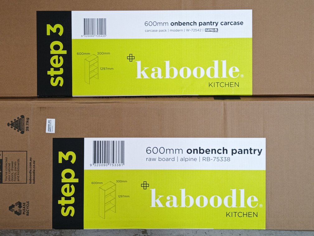 Kaboodle 600mm Onbench Pantry
