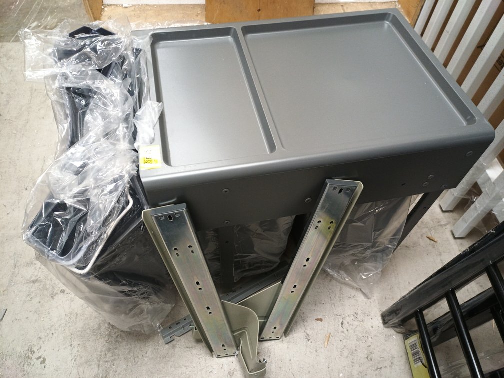 Kaboodle Kitchen 2x16L Pullout Bin