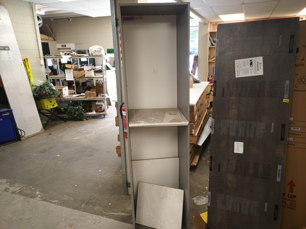 Cabinet Carcass and Laminate Panel